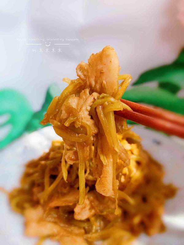 萵苣絲炒五花肉的做法-家常味炒菜譜