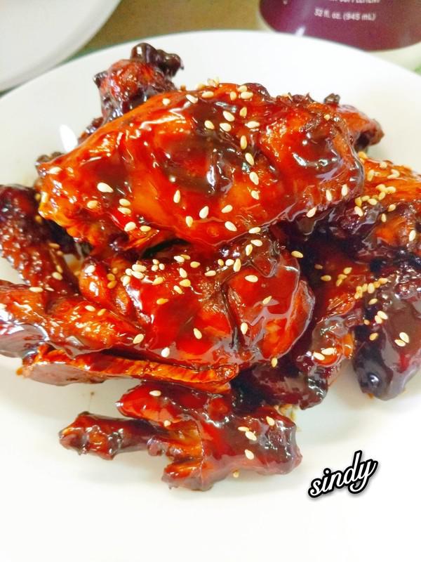 無油紅燒雞翅的做法-咸鮮味燒菜譜