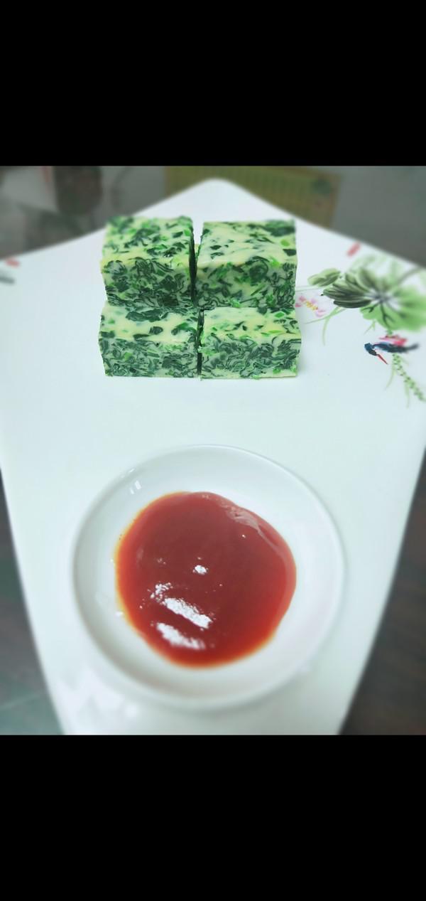 《菠菜雞蛋羹》的做法-咸鮮味蒸菜譜