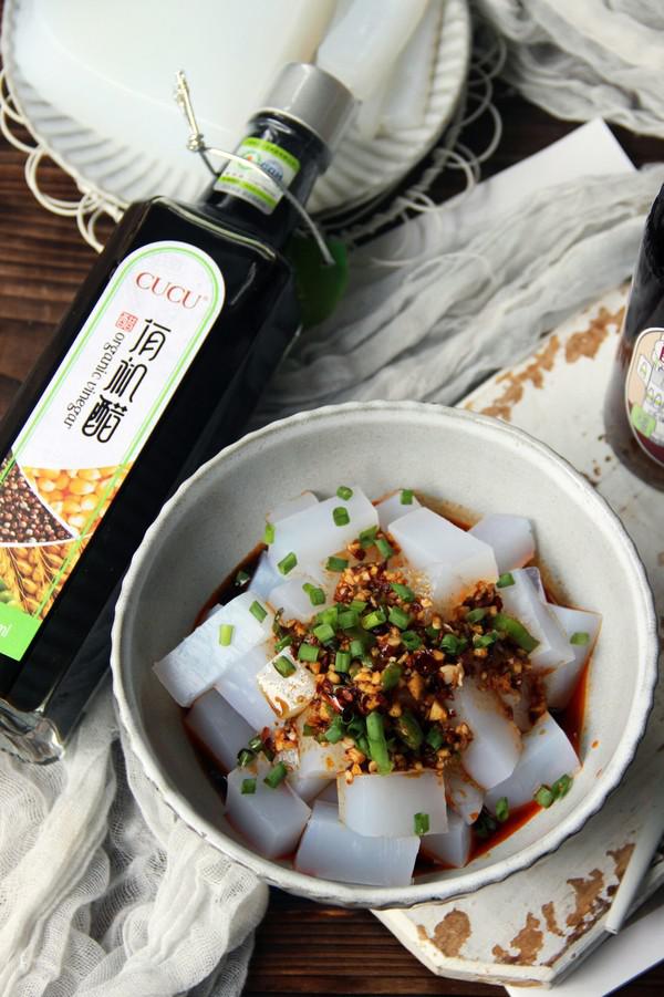 酸辣涼粉（豌豆淀粉版）的做法-家常味煮菜譜