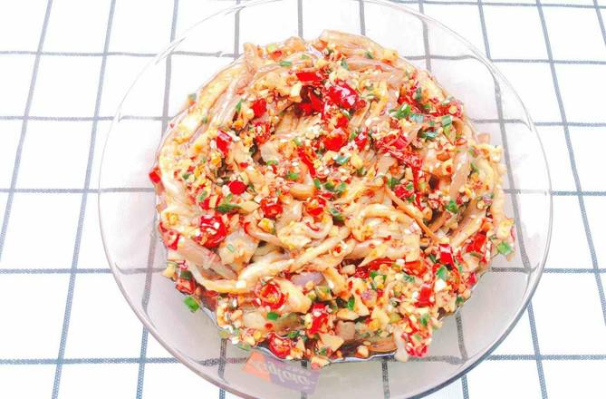 手撕茄子的做法-香辣味拌菜譜