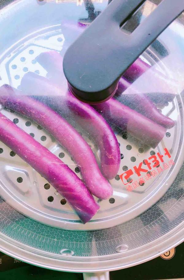 手撕茄子的做法-香辣味拌菜譜