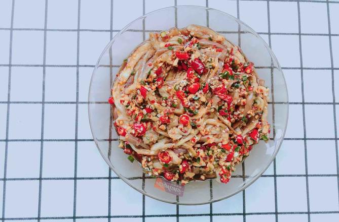 手撕茄子的做法-香辣味拌菜譜