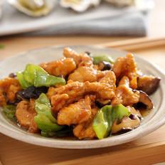 雞腿燴鮮菇【孔老師教做菜】的做法-家常味炒菜譜