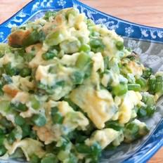 蒜苔炒雞蛋的做法-家常味炒菜譜