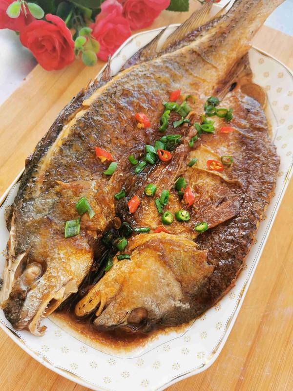 紅燒大黃魚的做法-咸鮮味燒菜譜
