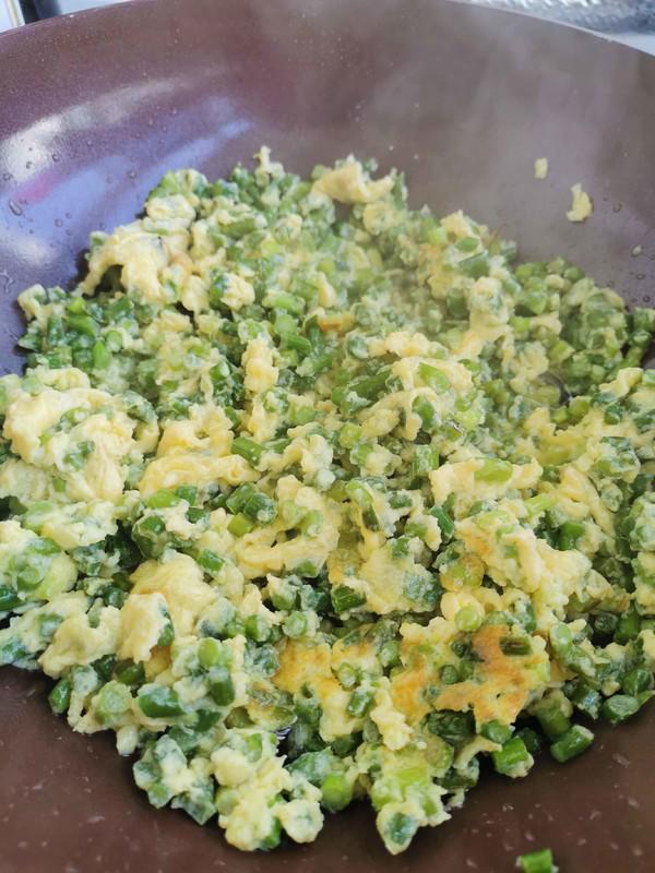 蒜苔炒雞蛋的做法-家常味炒菜譜