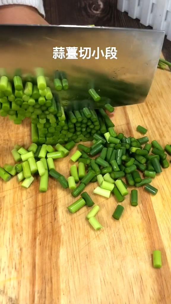 肉末蒜薹的做法-咸鮮味炒菜譜