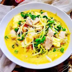 上湯黑豆苗的做法-咸鮮味燒菜譜