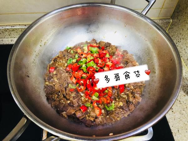 下飯菜～辣椒炒筍干的做法-香辣味炒菜譜