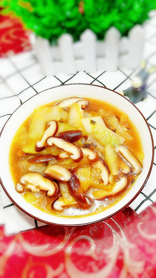 香菇燒冬瓜的做法-家常味炒菜譜