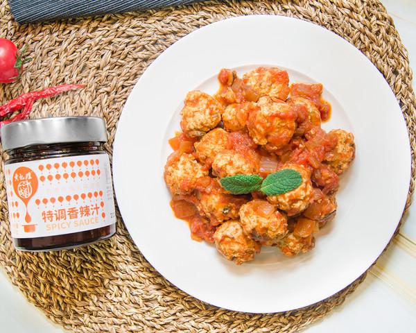 紅燴雞肉丸的做法-香辣味燴菜譜