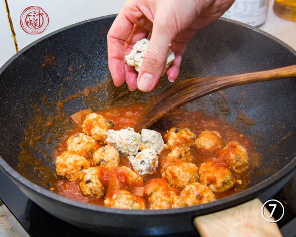 紅燴雞肉丸的做法-香辣味燴菜譜