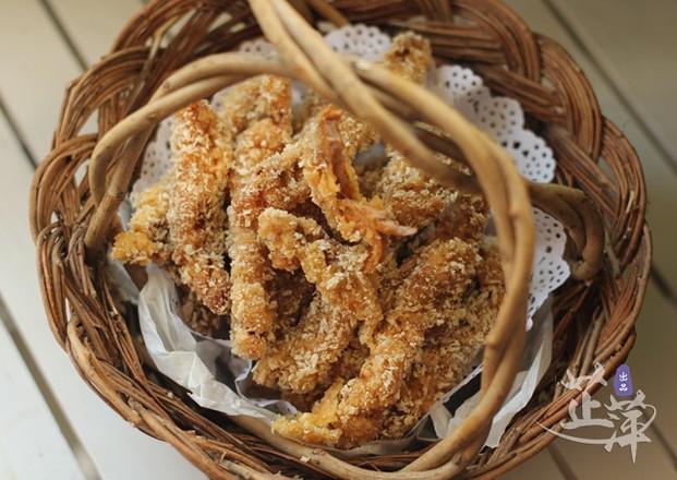 香酥鴨條的做法-香辣味炸菜譜