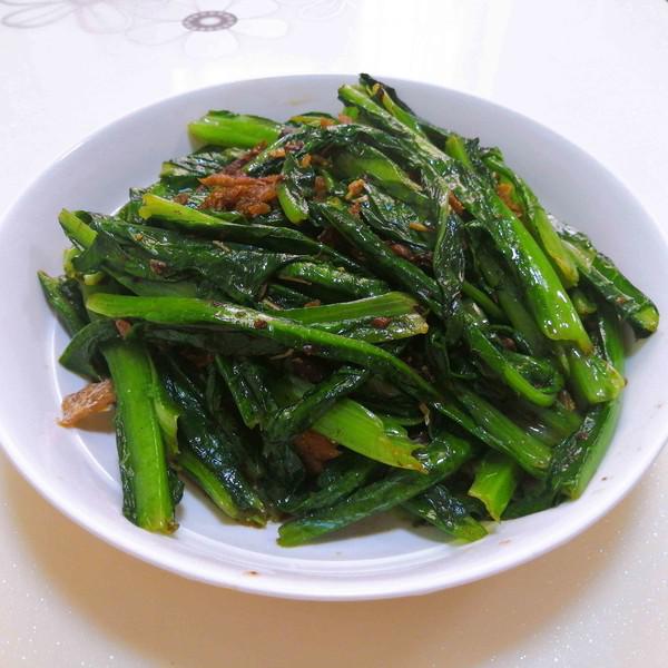 豆豉鯪魚炒麥菜的做法-家常味炒菜譜