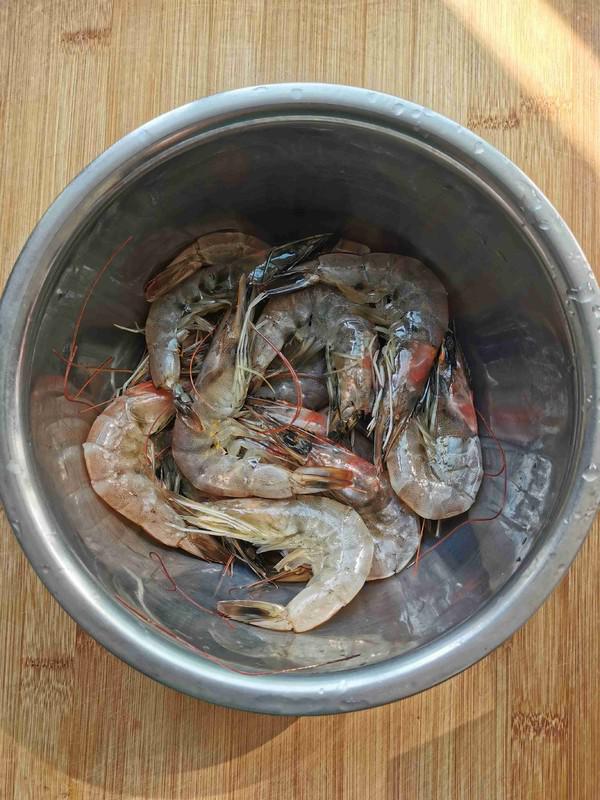 紅燒大蝦的做法-咸鮮味燒菜譜