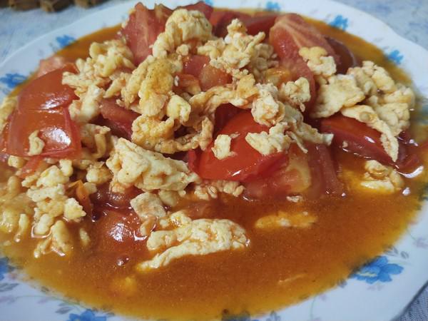 番茄炒雞蛋的做法-咸鮮味炒菜譜