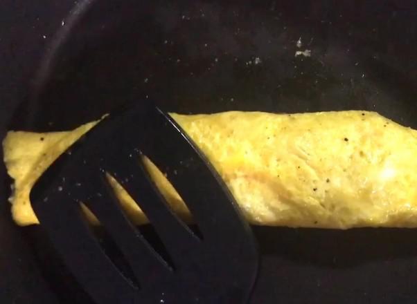 香腸雞蛋卷的做法-咸鮮味煎菜譜