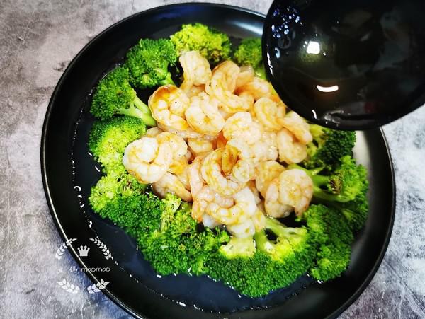 西蘭花蒸蝦仁的做法-咸鮮味蒸菜譜