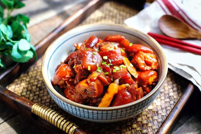 紅燒豬蹄的做法-家常味燉菜譜