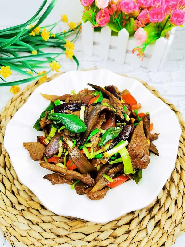 嫩爆豬肝的做法-香辣味炒菜譜