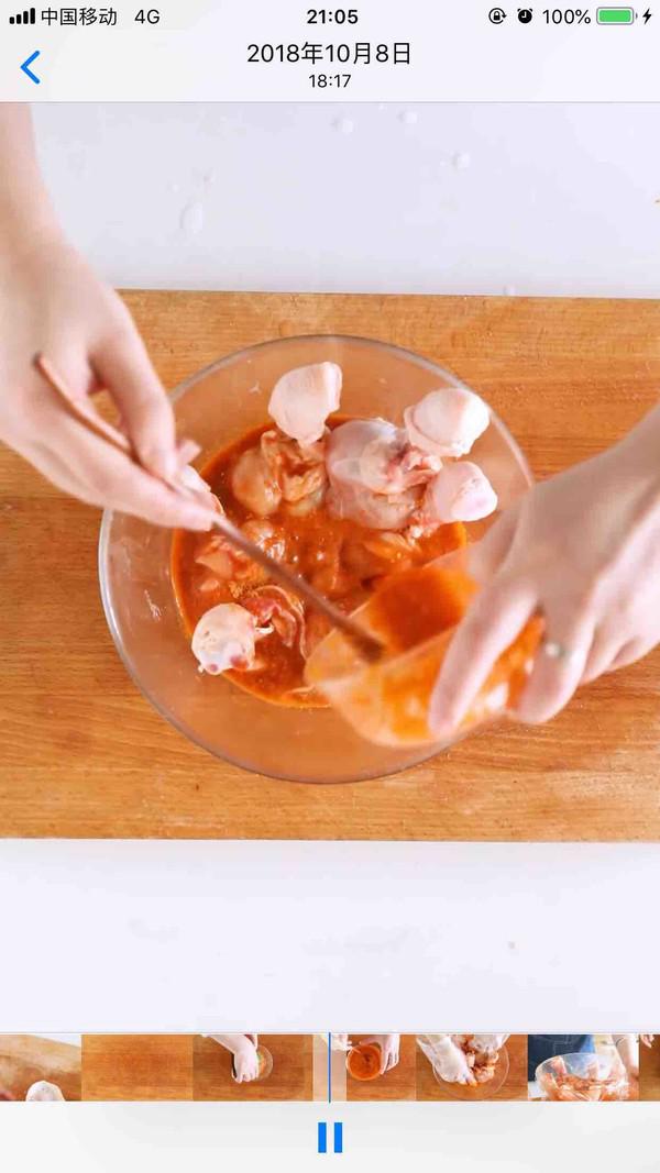 新奧爾良味黃金雞錘，不裹面包糠也饞哭隔壁小孩兒的做法-咸鮮味烤菜譜