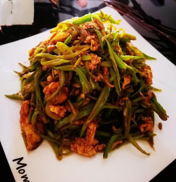 蝦醬扁豆的做法-咸鮮味炒菜譜