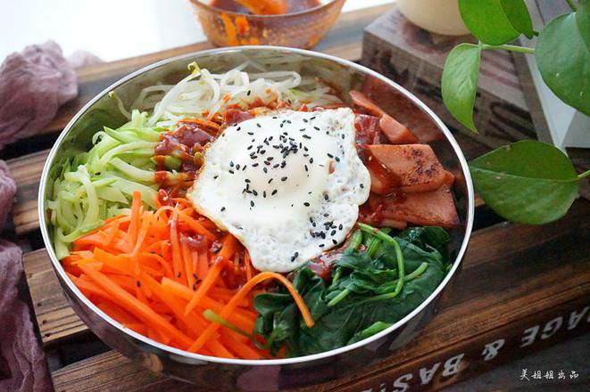 家常版-----韓式拌飯的做法-香辣味拌菜譜