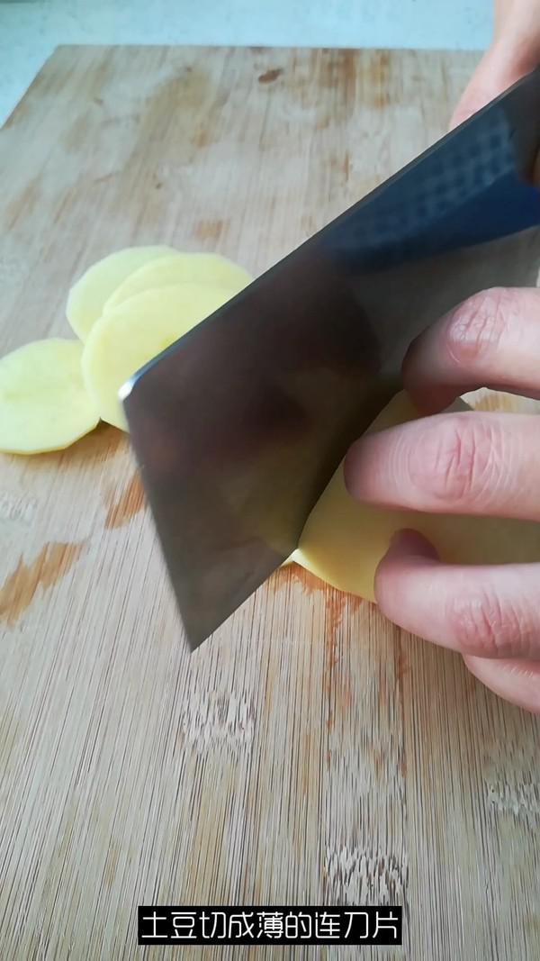 香煎土豆盒的做法-咸鮮味煎菜譜