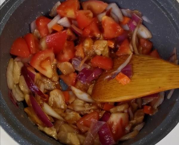 什錦雞肉芝士焗飯的做法-咸鮮味焗菜譜