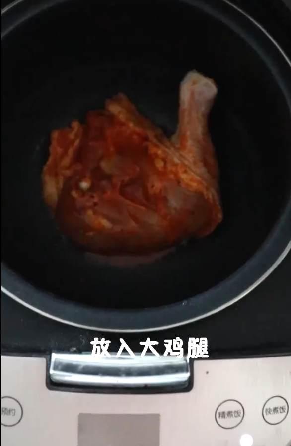新奧爾良大雞腿的做法-家常味燜菜譜