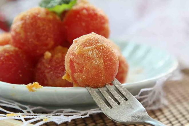 開胃陳皮小番茄的做法-甜味拌菜譜