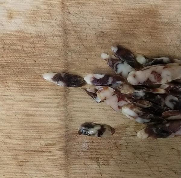 臘腸炒四季豆的做法-咸鮮味炒菜譜