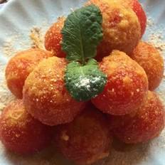 開胃陳皮小番茄的做法-甜味拌菜譜