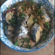 鲅魚燉粉條的做法-咸鮮味燉菜譜