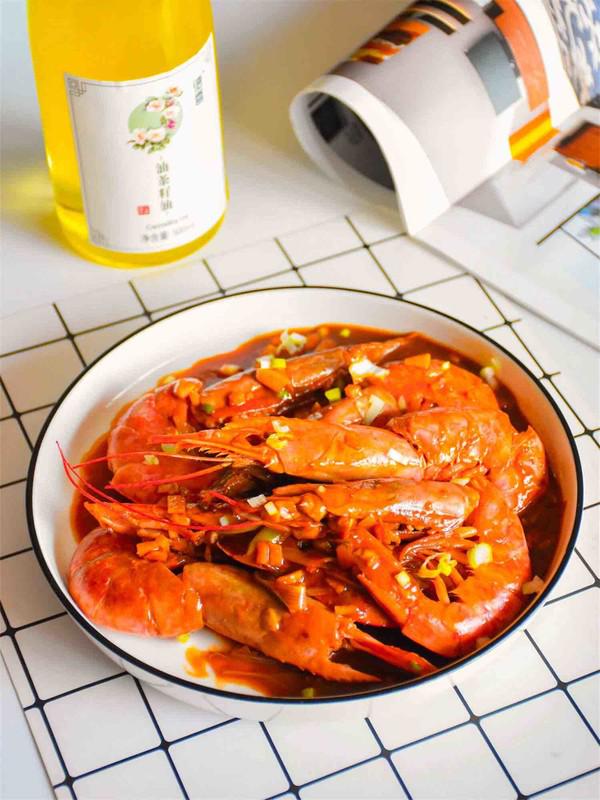 油燜紅蝦的做法-家常味其它工藝菜譜