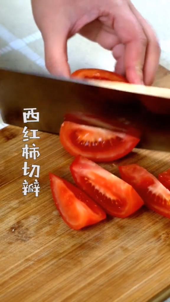 西紅柿燒腐竹的做法-咸鮮味炒菜譜