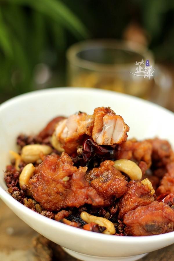 干煸腰果雞翅塊的做法-麻辣味炸菜譜