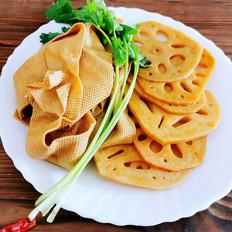 香辣鹵豆皮蓮藕，比周黑鴨和絕味還好吃！的做法-香辣味鹵菜譜