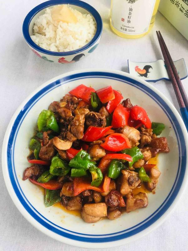 油茶籽油炒雞的做法-香辣味炒菜譜