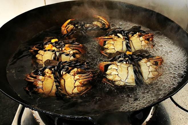 清蒸大閘蟹的做法-家常味蒸菜譜