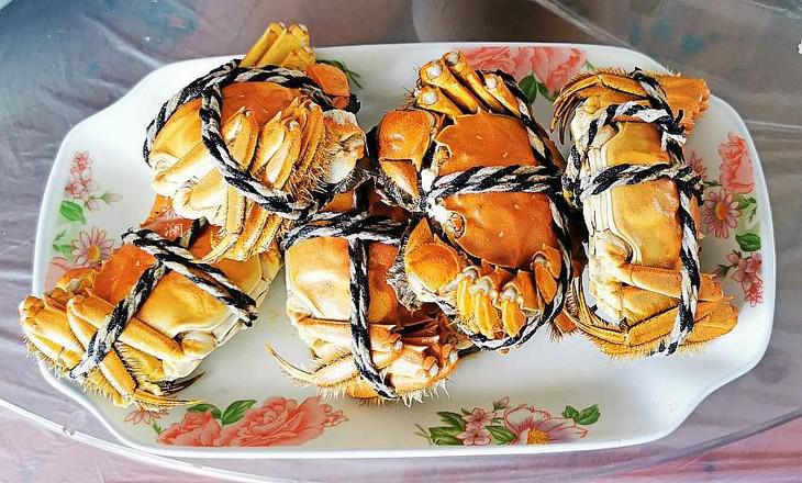 清蒸大閘蟹的做法-家常味蒸菜譜