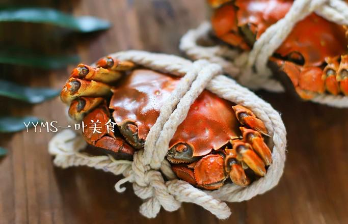 鹽焗大閘蟹的做法-咸鮮味烤菜譜