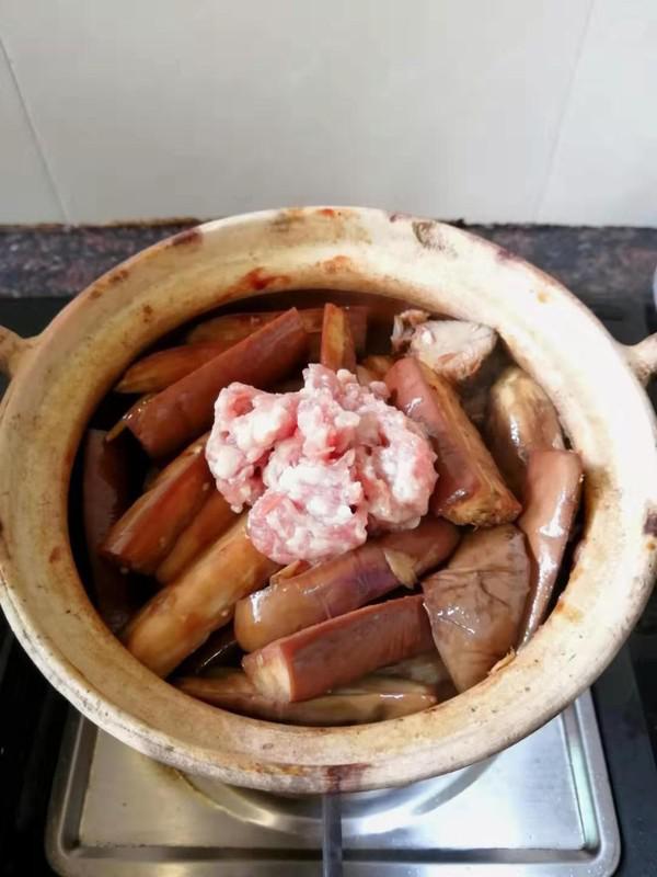魚香茄子煲的做法-家常味煲菜譜