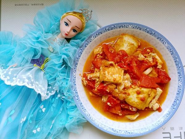 番茄燒豆腐的做法-家常味燒菜譜