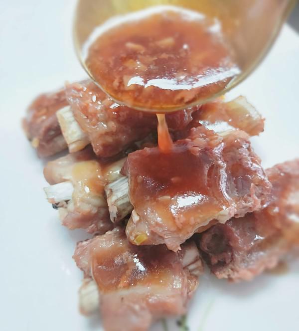 蒜蓉叉燒排骨的做法-醬香味烤菜譜