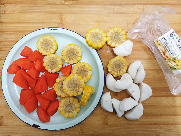 玉米荸薺排骨湯的做法-咸鮮味煲菜譜