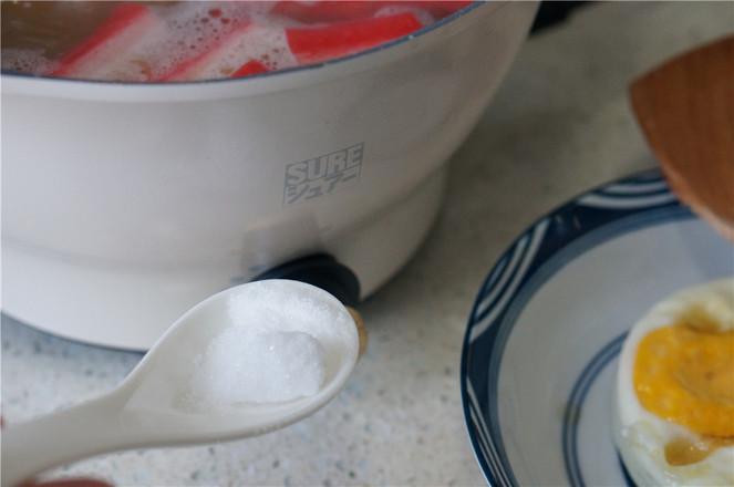 蝦仁蟹棒鮮湯粉的做法-家常味煮菜譜