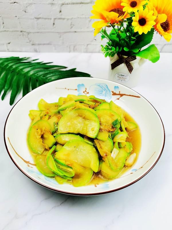 角瓜炒蝦米的做法-咸鮮味炒菜譜