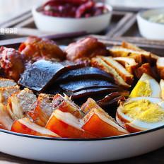 鹵味拼盤的做法-咸鮮味煮菜譜